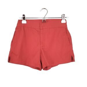 J. Crew Cotton Chino Shorts 4" inseam Coral  Size XS GUC
